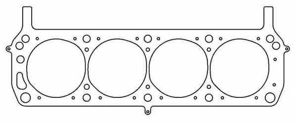 .045" MLS Cylinder Head Gasket, 4.180" Gasket Bore.SVO/YATES.LHS.